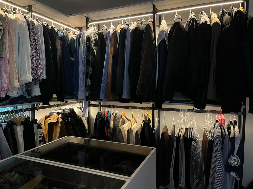 리바트 시스템 행거 드레스룸 세트 이미지