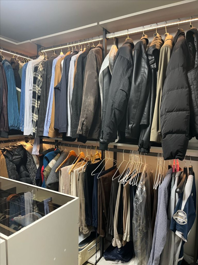 리바트 시스템 행거 드레스룸 세트 이미지