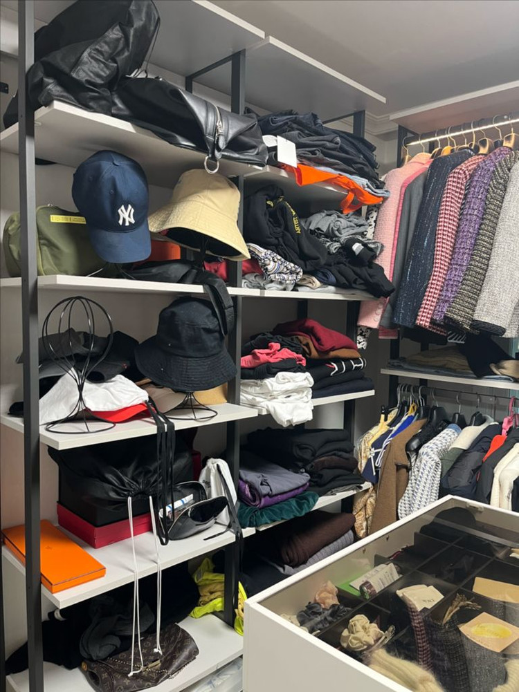 리바트 시스템 행거 드레스룸 세트 이미지