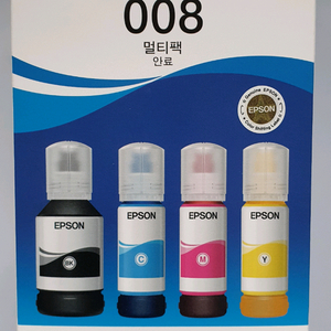 EPSON 008 잉크 멀티팩 새상품입니다 이미지