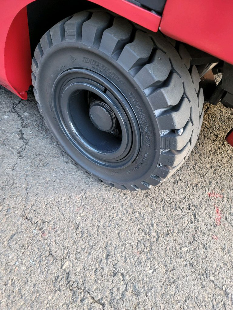 신차급 니찌유 2.5톤 5.5M3단 풀케빈 전동지게차 이미지