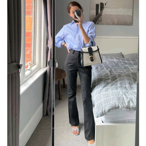 비그레이 인디고슬랙스 s/시에 오르 유메르 그레이룸 라밤바룸 시스템 한섬 이미지