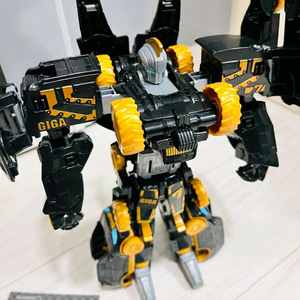 장난감 또봇 기가세븐 미니 블랙 세트 판매 이미지