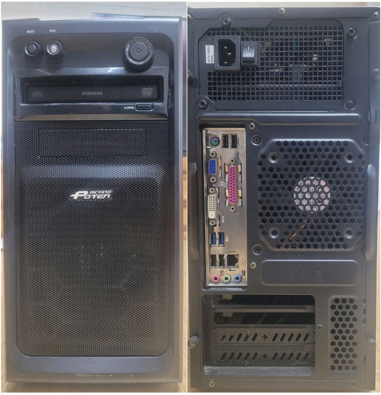 사무용 / 인강용 데스크탑 조립 컴퓨터 본체(i5 3470) 이미지