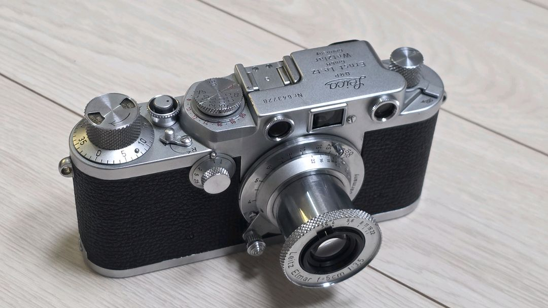 라이카 바르낙 III F + Elmar 50mm 3.5f 렌즈 이미지