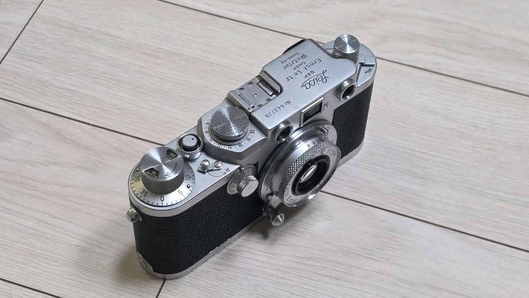 라이카 바르낙 III F + Elmar 50mm 3.5f 렌즈 이미지
