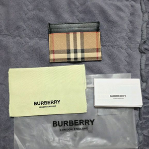 (정품) 버버리 빈티지 체크 카드지갑/남녀공용/개인/팝니다. 이미지