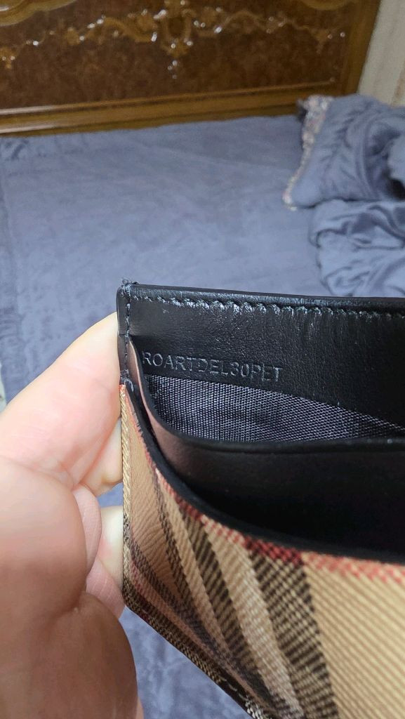 (정품) 버버리 빈티지 체크 카드지갑/남녀공용/개인/팝니다. 이미지