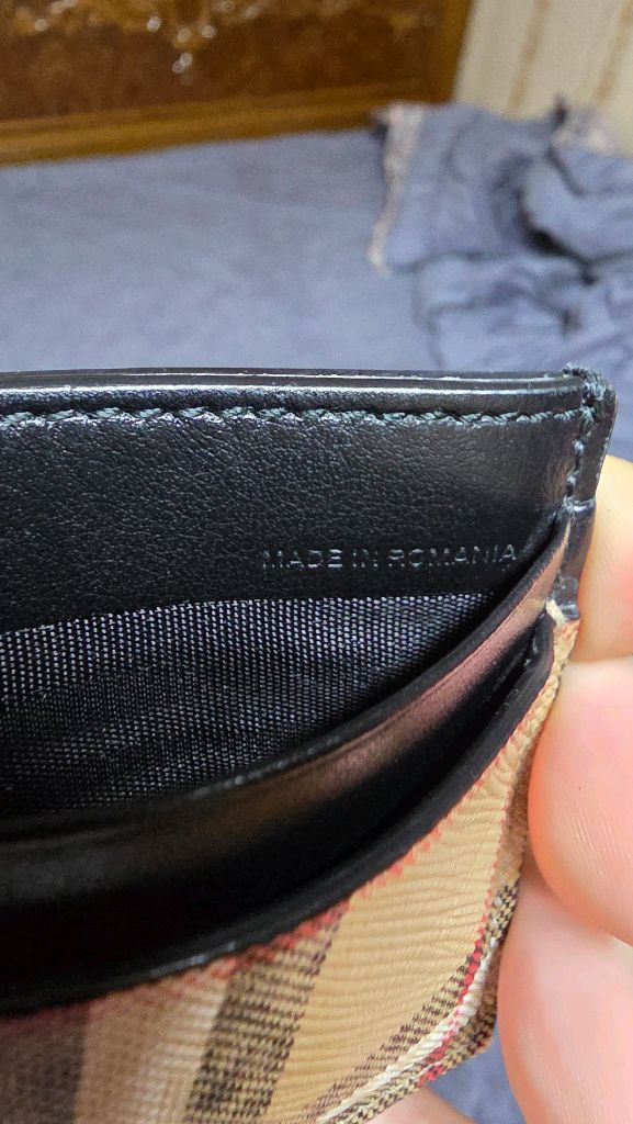 (정품) 버버리 빈티지 체크 카드지갑/남녀공용/개인/팝니다. 이미지