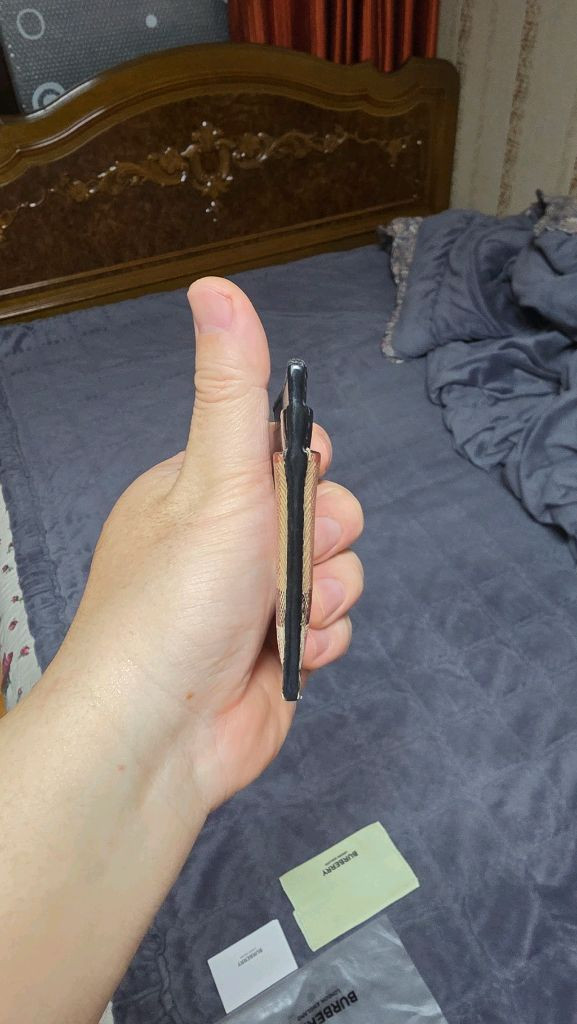 (정품) 버버리 빈티지 체크 카드지갑/남녀공용/개인/팝니다. 이미지