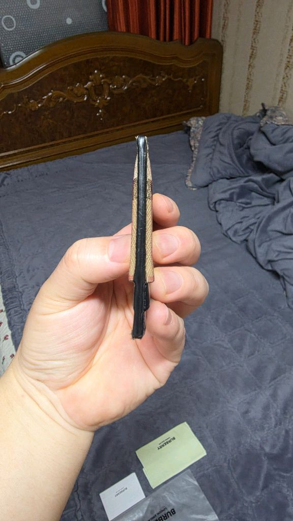 (정품) 버버리 빈티지 체크 카드지갑/남녀공용/개인/팝니다. 이미지