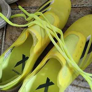 아디다스 X 고스티드.1 축구화 형광색 hg 이미지