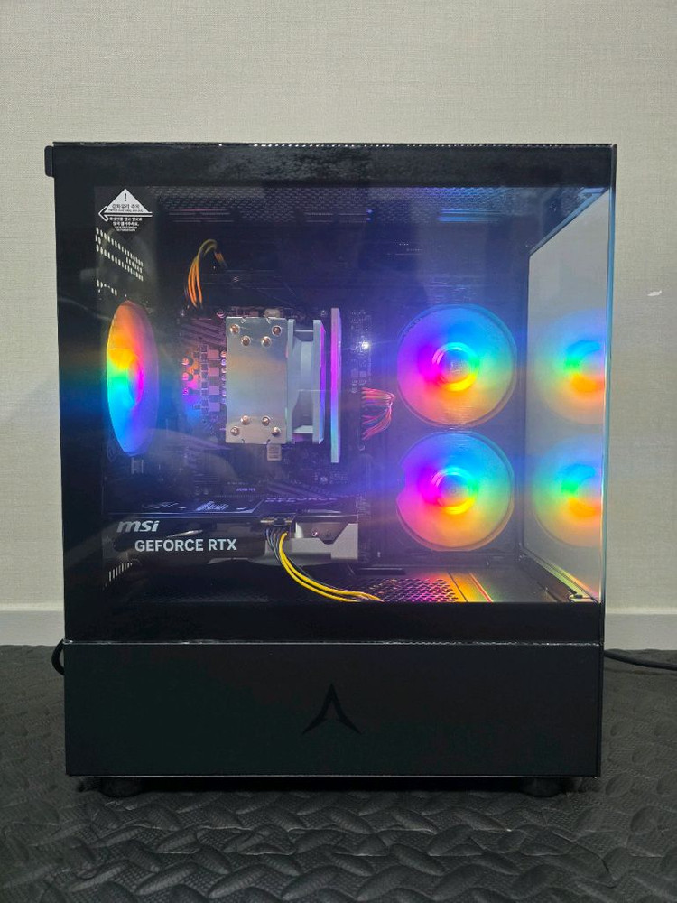 (안산/시흥)라이젠7 5700X, RTX 5060 게이밍 컴퓨터 본체 판매 합니다. 이미지