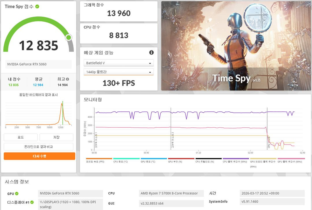 (안산/시흥)라이젠7 5700X, RTX 5060 게이밍 컴퓨터 본체 판매 합니다. 이미지