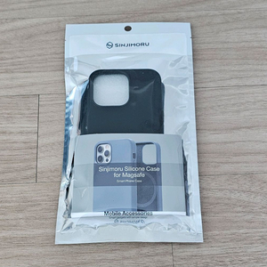 (새상품) (정품) 신지모루 맥세이프 소프트그립 실리콘 컬러 케이스 이미지
