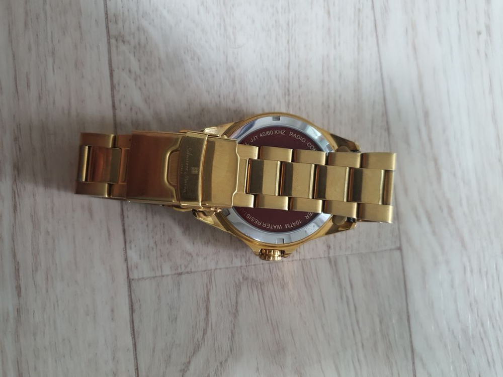 살바토레 마라 전파솔라 손목 시계 금장 좋아요 이미지