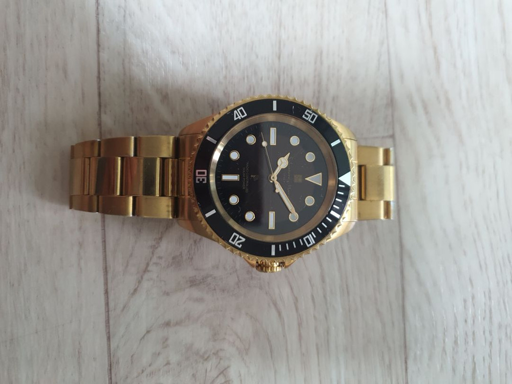 살바토레 마라 전파솔라 손목 시계 금장 좋아요 이미지