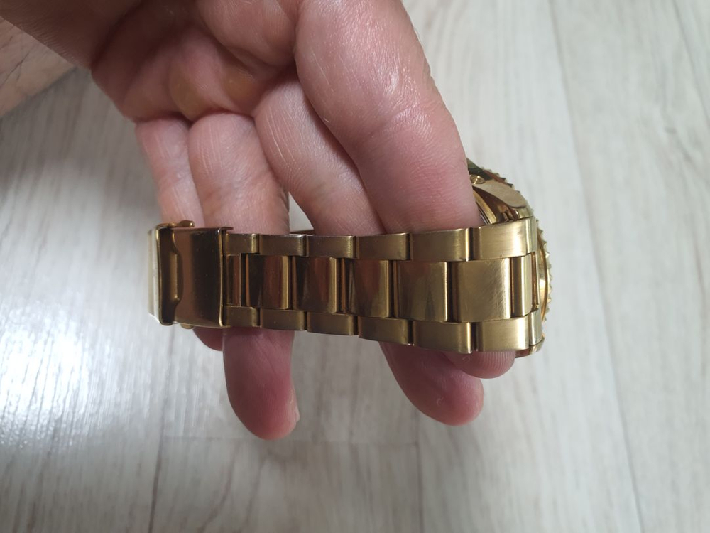 살바토레 마라 전파솔라 손목 시계 금장 좋아요 이미지