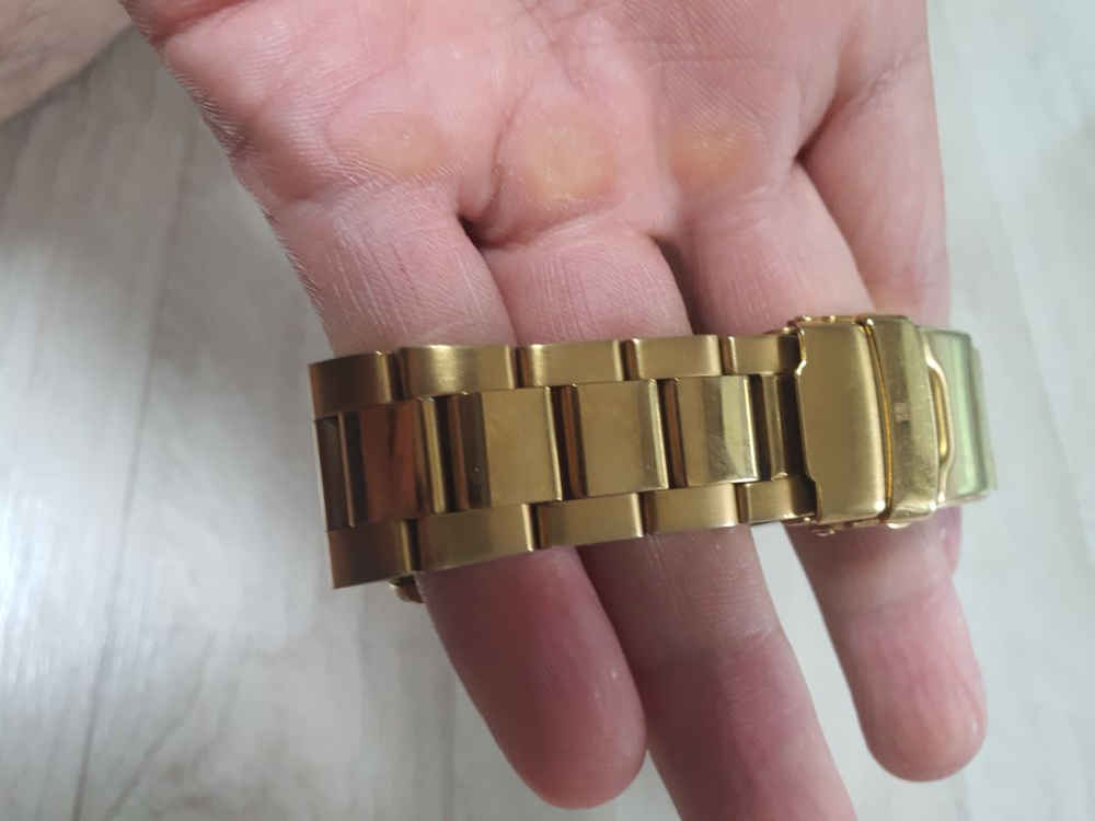 살바토레 마라 전파솔라 손목 시계 금장 좋아요 이미지