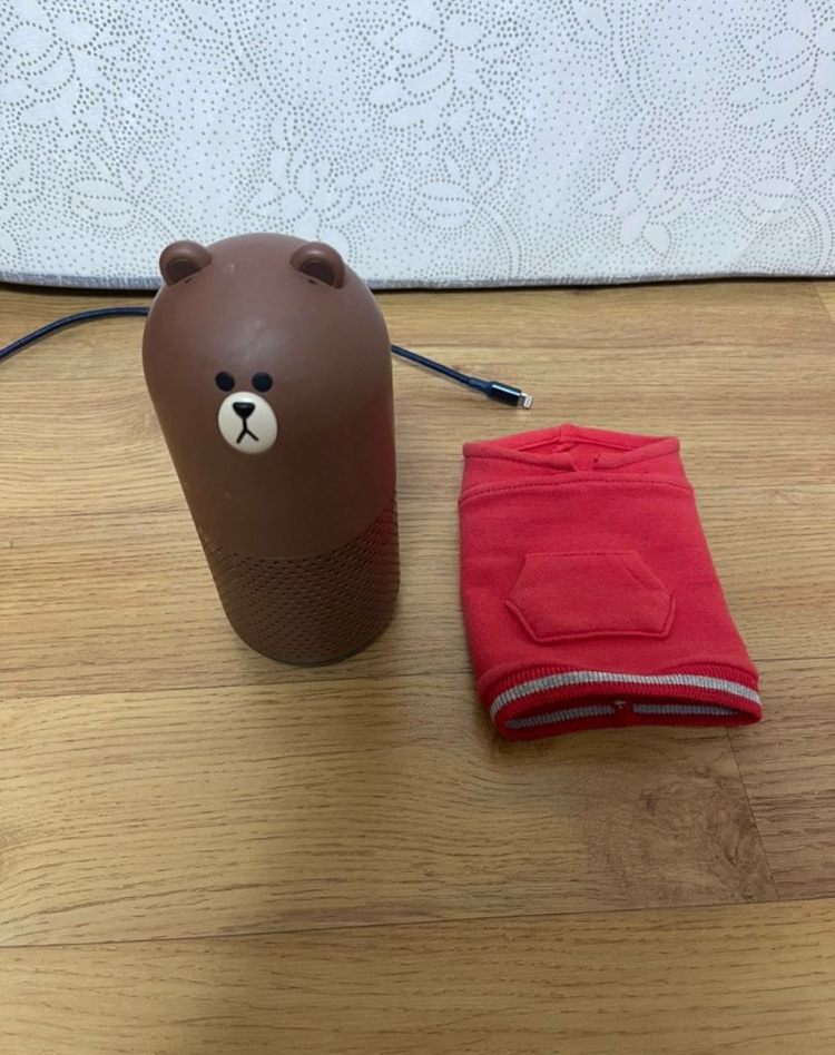 클로바 브라운 스피커 이미지