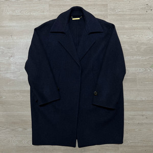 한섬 시스템 여성 핸드메이드 캐시미어 오픈코트 [블랙] 82-94-160 이미지