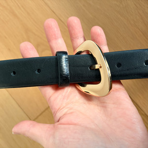 자라 여성 리얼가죽 벨트 블랙 80사이즈 새 제품 이미지