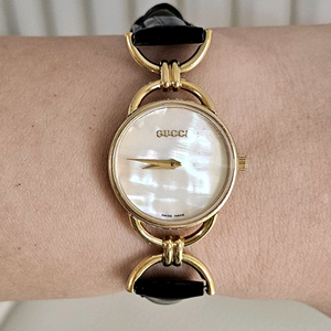 구찌 금장 여성 6000.2L 시계 손목시계 여자 팔찌 이미지