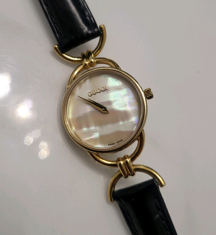 구찌 금장 여성 6000.2L 시계 손목시계 여자 팔찌 이미지