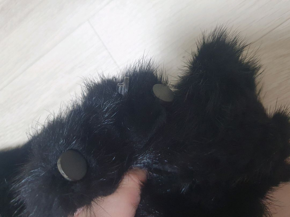 보미모 밍크 목도리 이미지