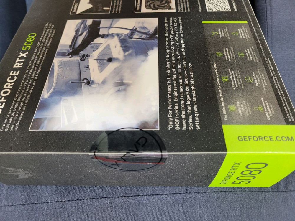 갤럭시 rtx 5080 HOF 미개봉 새제품 판매합니다 이미지