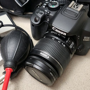 캐논 EOS 650D EF-S 18-55 IS ii 렌즈 풀셋 팝니다 이미지