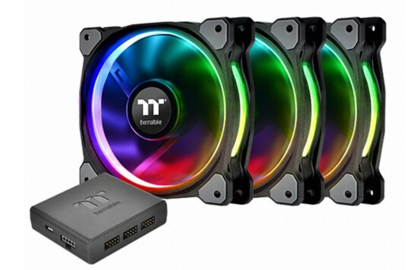 써멀테이크 수랭쿨러280 미개봉+120/140 쿨링팬_시스템쿨러 이미지