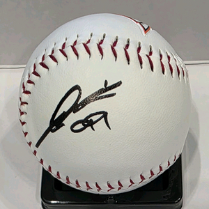 한화이글스 류현진 친필 싸인볼 이미지