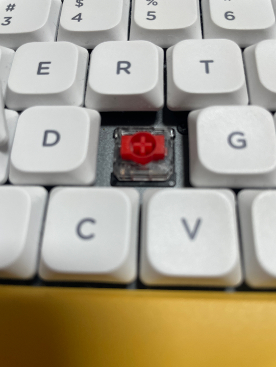 누피 에어75 기계식 키보드 풀박 + 추가 스위치 / 키캡 미사용품 이미지