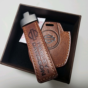 할리데이비슨 고급 가죽 키케이스 (미사용) 이미지