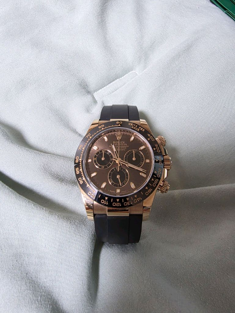 롤렉스 데이토나 오이스터플렉스 초콜릿다이얼 초코토나 이미지