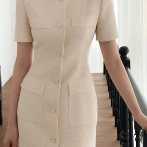 지수다움 리사 트위드 원피스 M 이미지