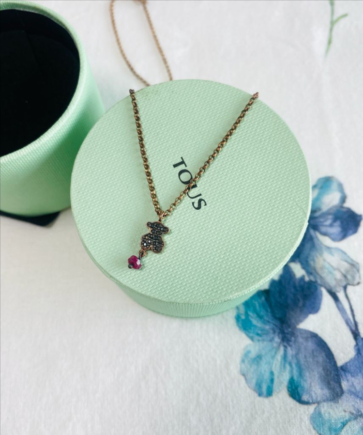 실버925) TOUS 토스 실버 곰돌이 은 목걸이 루비 원석 스페인 팔찌 귀걸이 반지 브로치 토즈 투스 판도라 이미지