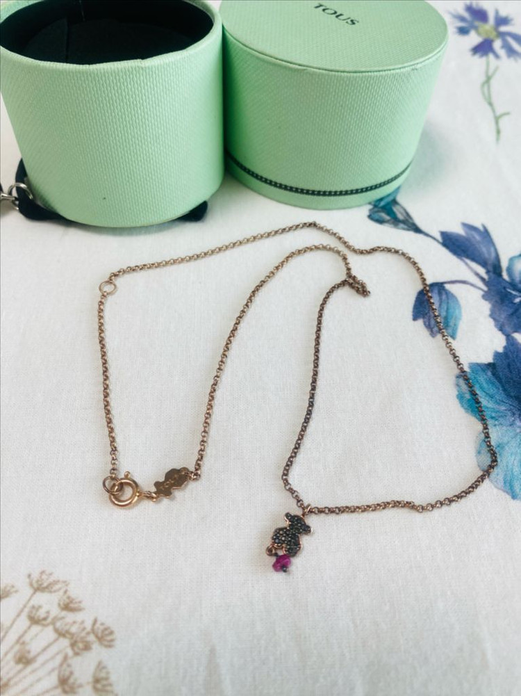 실버925) TOUS 토스 실버 곰돌이 은 목걸이 루비 원석 스페인 팔찌 귀걸이 반지 브로치 토즈 투스 판도라 이미지