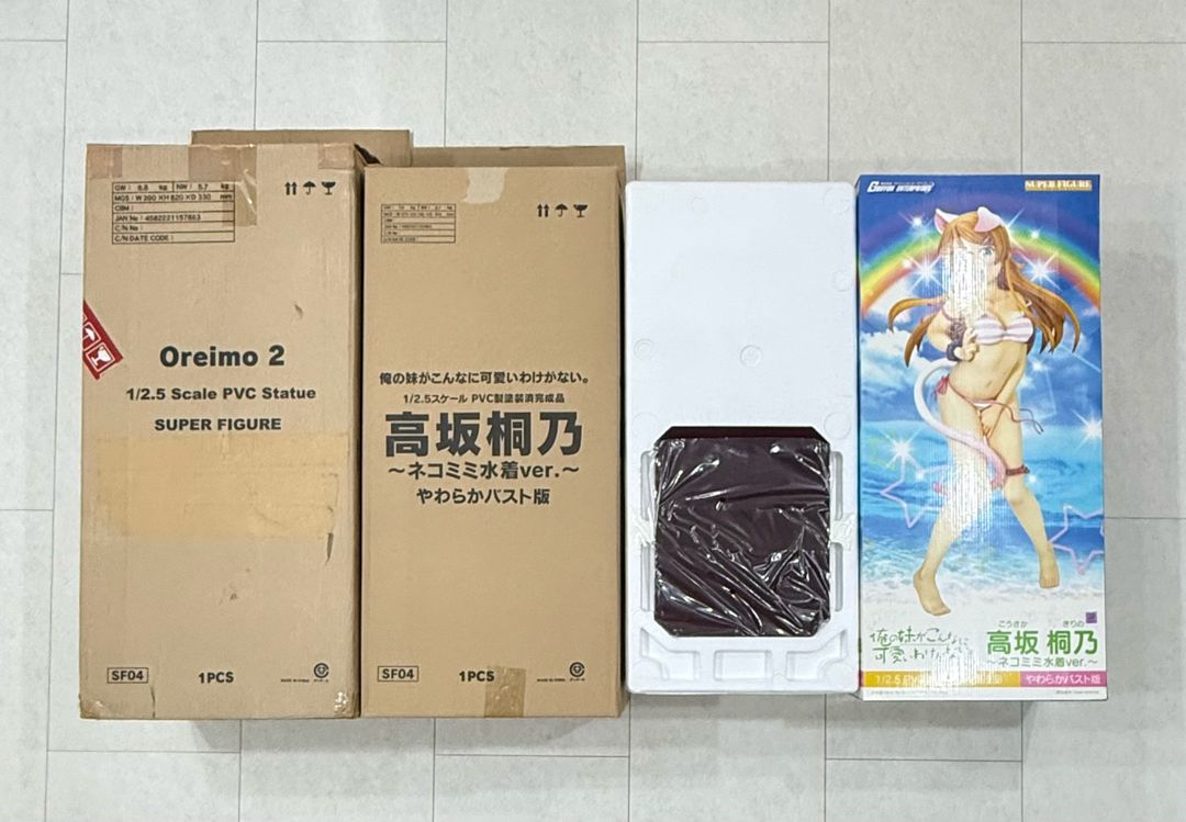 그리폰 엔터프라이즈 1/2.5스케일 미소녀 피규어 내여귀 코우사카 키리노 네코미미 수영복 부드러운 바스트Ver. 이미지