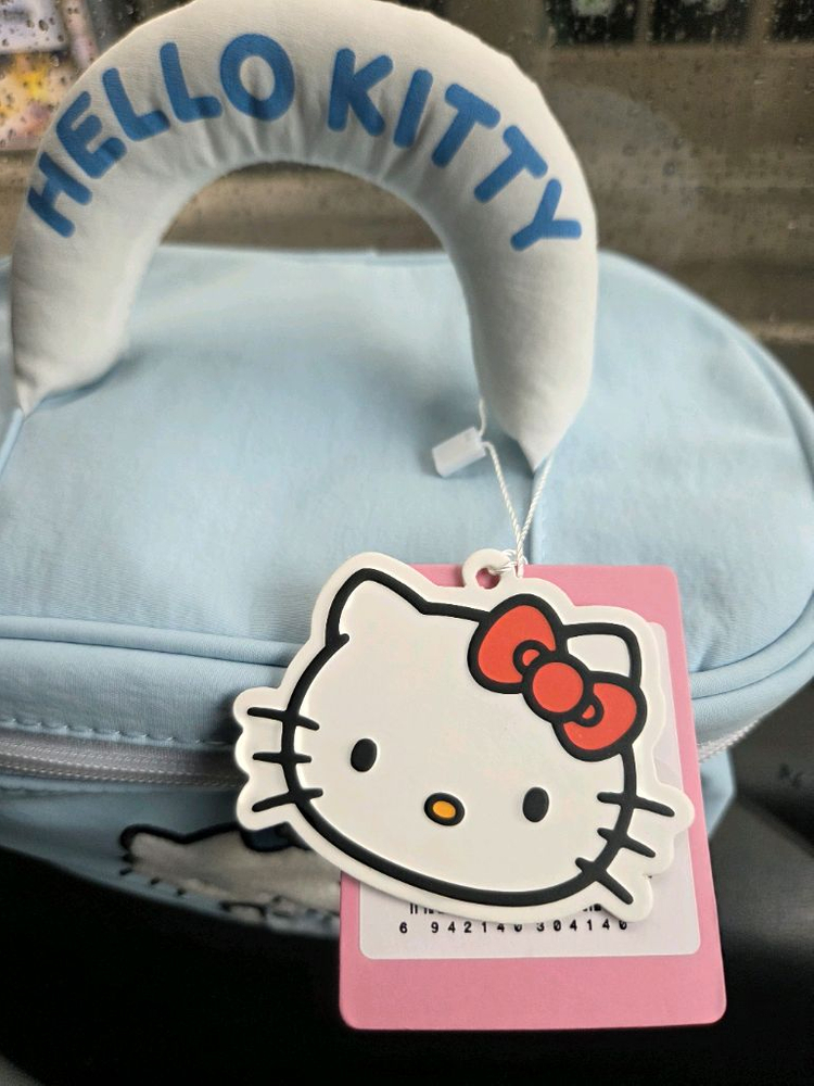 산리오 헬로키티 파우치,피크닉 가방,화장품 가방 이미지