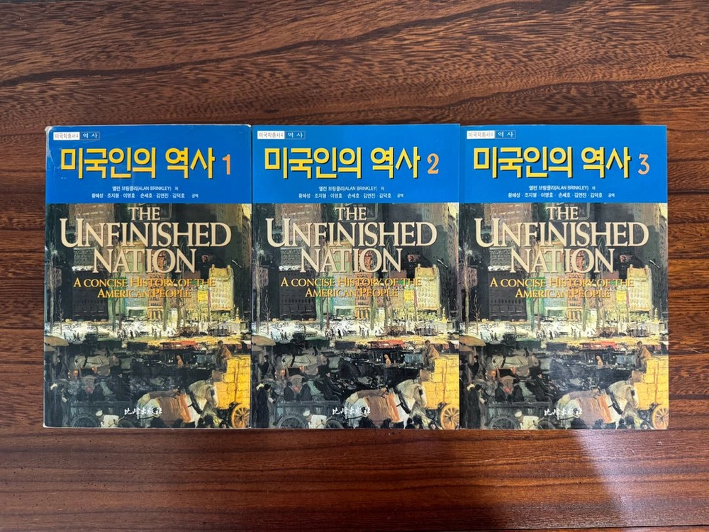 미국인의 역사 영미 문학 서적 이미지