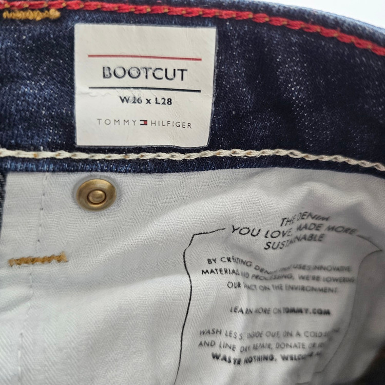 타미힐피거 청바지 부츠컷 스판 데님 사이즈26 R5039 이미지