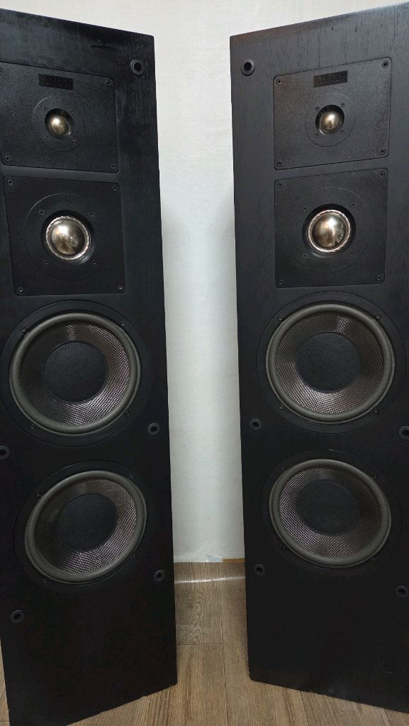 미국 알텍 랜싱 검정색 508A 톨보이스피커 이미지