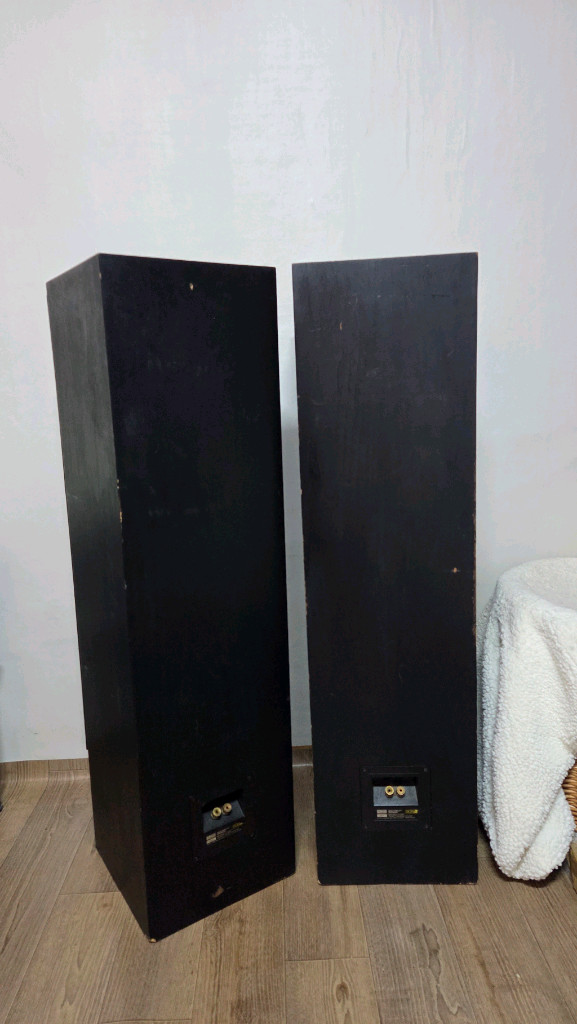 미국 알텍 랜싱 검정색 508A 톨보이스피커 이미지