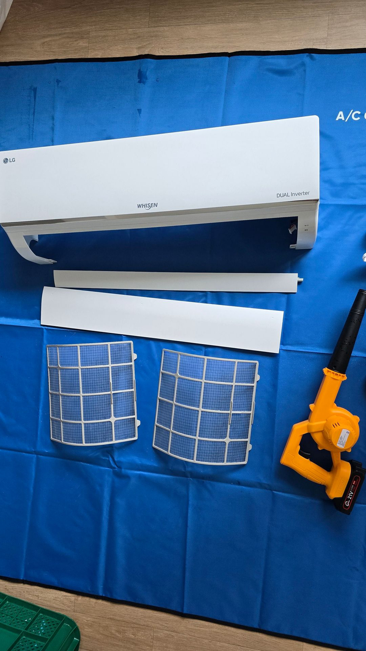 [LG/21년식] 휘센 듀얼 인버터 벽걸이 에어컨 SQ07BBPWAN (7평형) 기본설치비 포함 이미지
