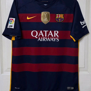 [해외주니어XL] 15-16 바르셀로나 홈 유니폼(리오넬 메시) 이미지