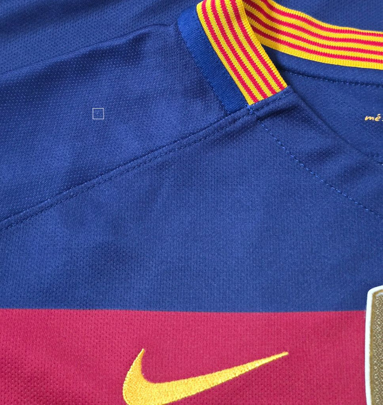 [해외주니어XL] 15-16 바르셀로나 홈 유니폼(리오넬 메시) 이미지