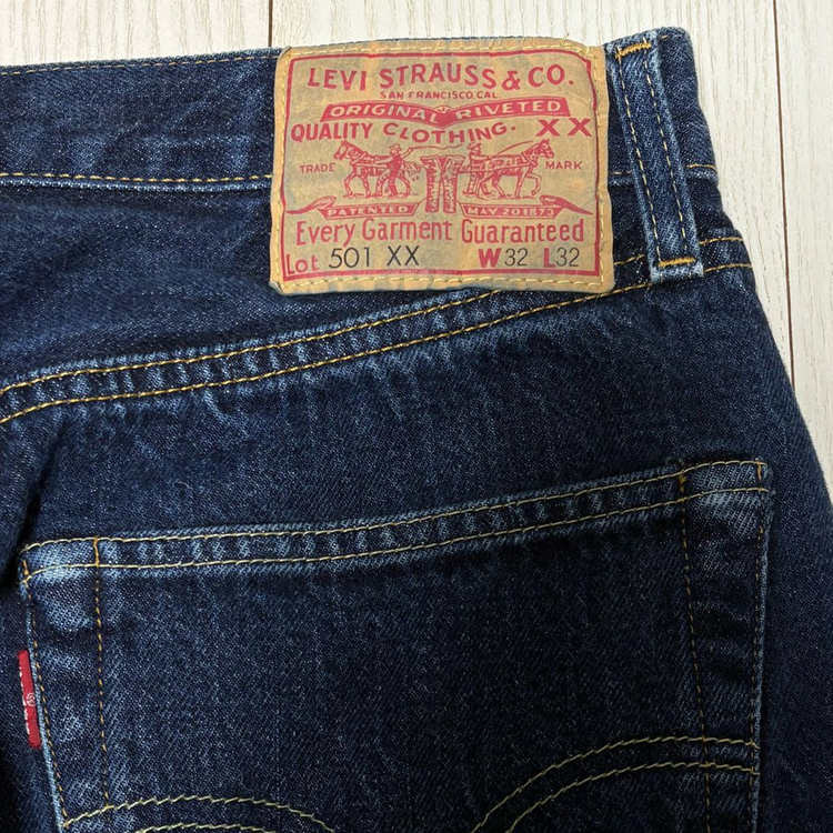 [32] LVC 55501 리지드 셀비지 데님 이미지