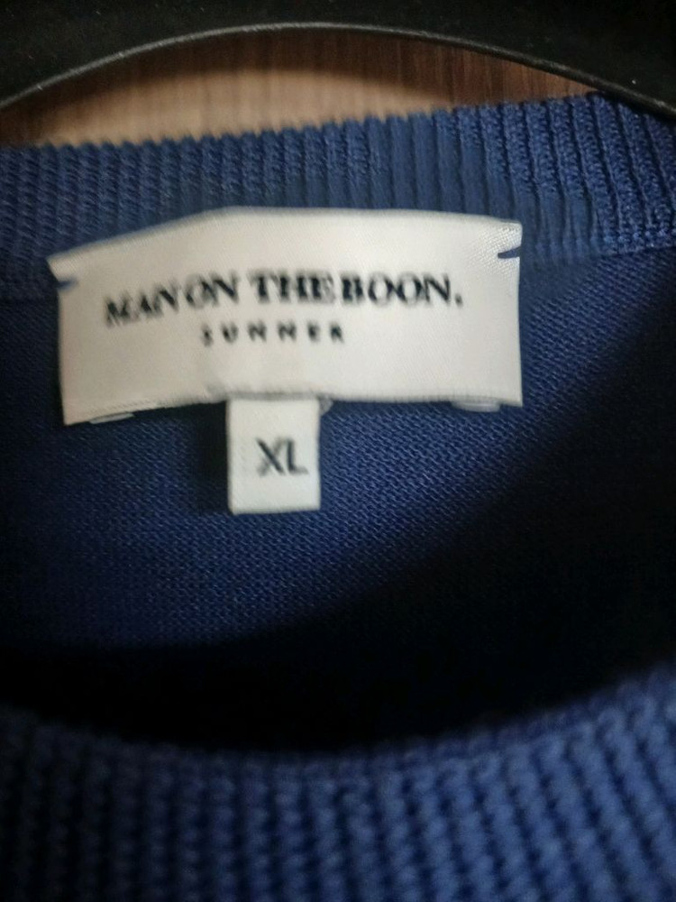 맨온더분 반팔 니트 XL 이미지